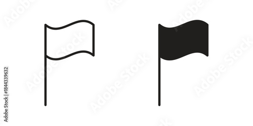 Flag icons Symbol, logo illustration. icon concept for web design