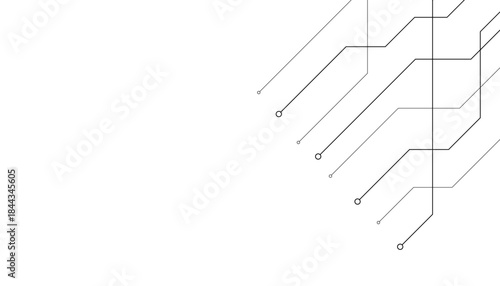 Abstract futuristic circuit board Illustration, Circuit board with various technology elements. Circuit board pattern for technology background. Vector illustration