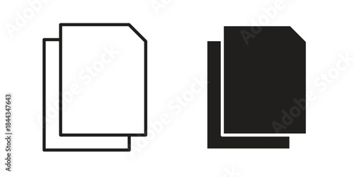 Copy icons logo design, Pictogram Icons