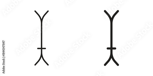 Cursor text icons logo design, Pictogram Icons