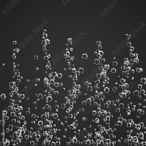 Golden Ale Fizz: Abstract Bubbling Background.
Refreshing Lager Texture with White Foam Bubbles.
Bright Orange Carbonated Drink Banner Template.