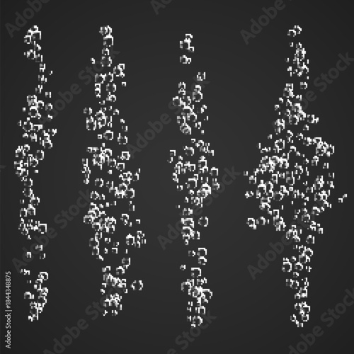 Golden Ale Fizz: Abstract Bubbling Background.
Refreshing Lager Texture with White Foam Bubbles.
Bright Orange Carbonated Drink Banner Template.