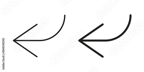 Enter icons logo design, Pictogram Icons