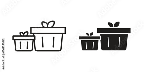 Gifts icons logo design, Pictogram Icons