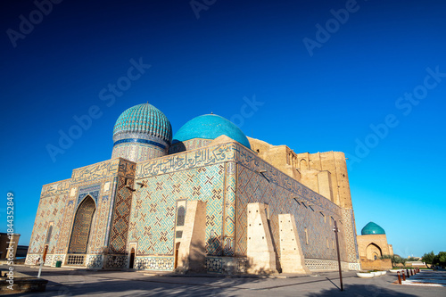 Wide View of Mausoleum of Khoja Ahmed Yasawi in Turkestan