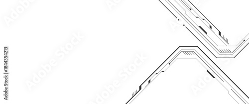 Vector control panel modern frames black technology futuristic control screen digital png..