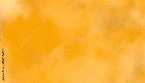 Warm Orange Abstract Watercolor Background