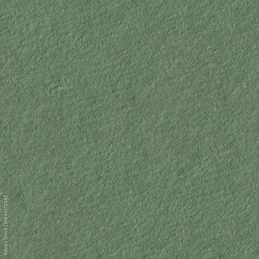 Fototapeta premium Blank warm green color design paper natural texture. Seamless square texture, tile ready.