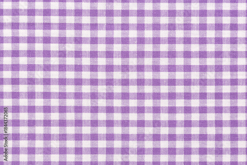 Wallpaper Mural Purple cheched fabric background. High quality texture in extremely high resolution. Torontodigital.ca