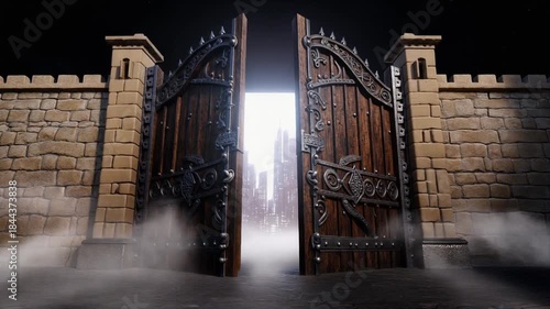 An ancient stone arch bridge spans the city river at night, showcasing classic European architecture with glimpses of a distant cathedral and old windows in Italy