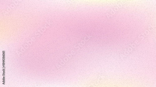 Vector illustration of soft colorful gradient background with smooth color transitions with trendy retro grain texture