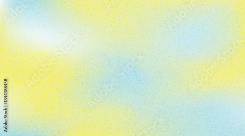 Vector illustration of soft colorful gradient background with smooth color transitions with trendy retro grain texture