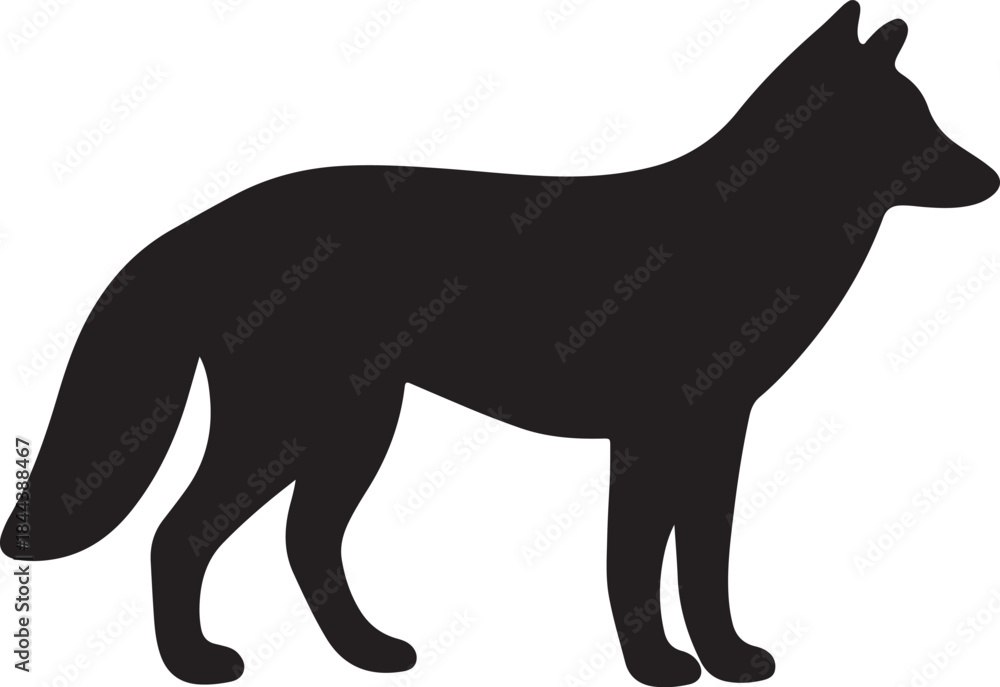 Obraz premium Fox Icon – Vector Illustration