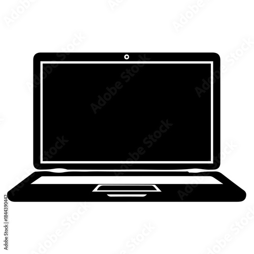 Abstract geometric pattern with bold color accents