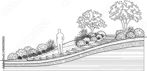 autumn landscape with trees