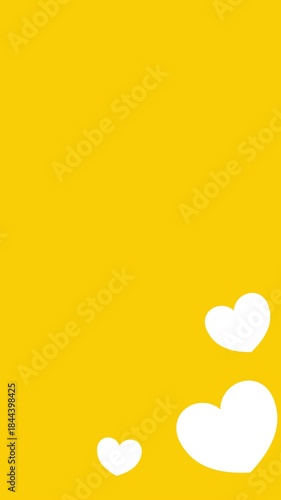 minimal background video visual, dark yellow, mango fest design, festivals, vibrant and bright , yellow white floral motion backdrop, minimal botanical animation, soft daisy aesthetic, clean spring 