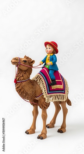 Toy Camel with Rider - A Nostalgic Childhood Memory.