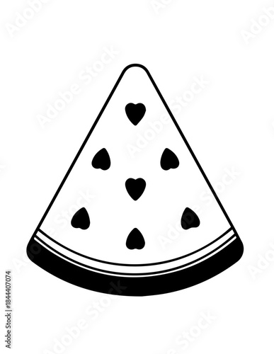 Cartoon vector illustration of a yellow chocolate cake slice dessert with a strawberry and spoon featuring a festive Christmas hat design icon for a food snack