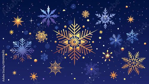 starry night sky with stars