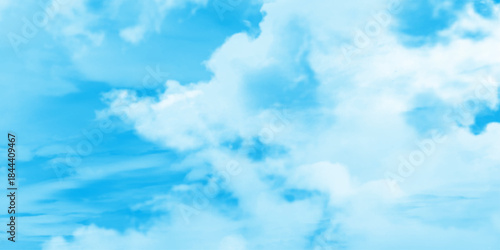  sky and Rain clouds in summer time beautiful background, clouds in the sky for wallpaper postcard banner background, blue sky with cloud in bright morning.