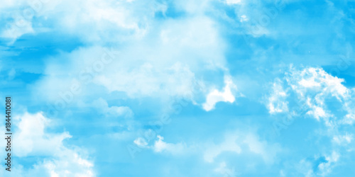 White clouds cumulus floating on blue sky , the concepts of freedom of life,  the sky refreshing in phuket thailand, beautiful spring card meteorology weather forecast,clouds in the sky for wallpaper.