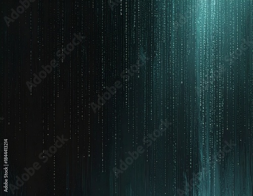 Abstract code stream background, binary flow
