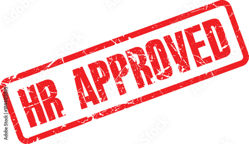 HR Approved Transparent Stamp Image - HR Office Approval
