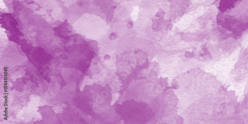 Purple watercolor background abstract artwork beautiful light Purple watercolor with artistic texture, blending light and dark purples in soft flowing patterns.