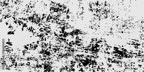 Abstract grunge black ink paint splatter vintage floral decoration frame texture design background vector art illustration.  grunge background with ink spots. grunge background with ink splashes. 