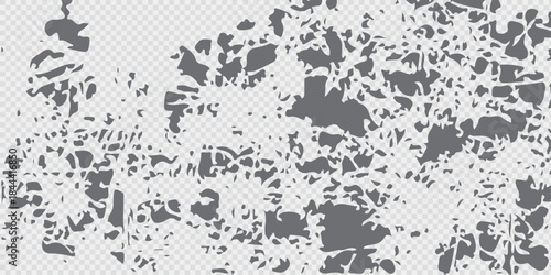 cracked PNG ground, ground distress texture, damage texture. old wall background crack vector, grunge texture.