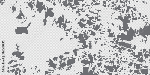 cracked PNG ground, ground distress texture, damage texture. old wall background crack vector, grunge texture.