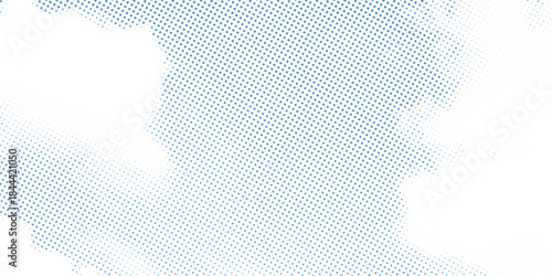 Abstract gradient halftone wave dotted textured pattern. Retro comic pop art backdrop with halftone dots design. Vintage backdrop for comic superhero text, speech bubble, message. Vector ilustration