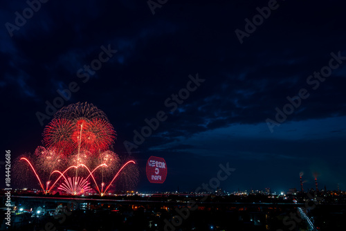 Foto やつしろ全国花火競技大会 - firework -