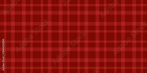 Shop pattern textile plaid, eps fabric check seamless. Underwear tartan vector background texture in red and fire brick colors.