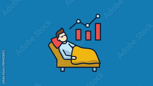Investor Resting Icon for Passive Investing Strategy
