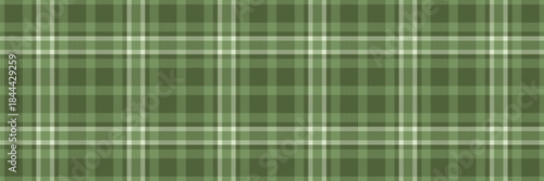 Cultural background tartan pattern, retail vector fabric seamless. Tile check textile texture plaid in green and light colors.