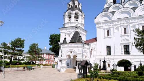 Cathedral of Annunciation of Blessed Virgin Mary at Annunciation monastery. Blagoveshchensky Orthodox Monastery in Murom