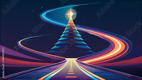 Journey through cosmic path