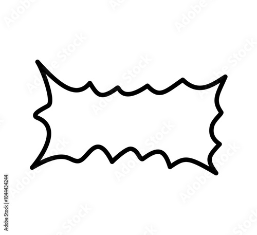 Hand Drawn Speech Balloons, Frame Set, Shout Balloons, Pop Design, Comics