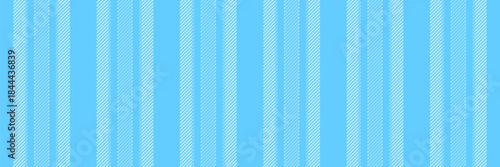 Hipster texture lines pattern, creation textile fabric stripe. Styling background vertical seamless vector in cyan and light colors.