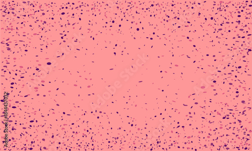 Abstract pink speckled background.  Perfect for website banners, social media, or print projects needing a subtle yet stylish texture.  Evokes feelings of joy, celebration, or spring.