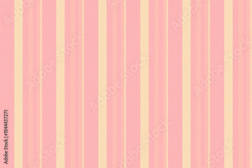 Dage vertical fabric textile, manufactory vector texture lines. Pnstalling stripe background seamless pattern in light and red colors.