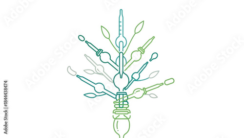 Modern Design Wire Whisk Graphic Icon for Home Baking and Professional Food Mixing