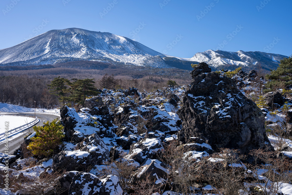 Φωτογραφία 鬼押出し園と浅間山