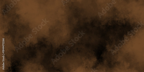 Abstract black and brown fantasy watercolor background abstract fire flame grunge texture background .Old vintage grunge pattern distressed bright brown paper .decorative pattern background	