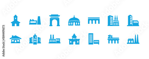 Framework, Architecture design icons

