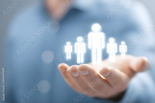 Workplace professionals and team collaboration