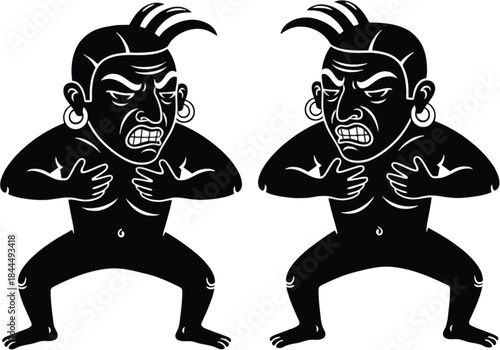 Intricate floral frame with roses and tombstones on transparent background silhouette