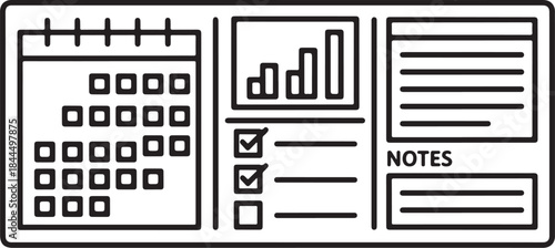 Planning and tracking tasks on a dashboard