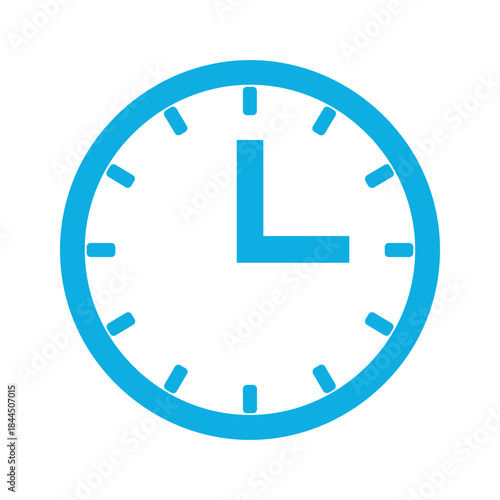 Simple clock icon showing time